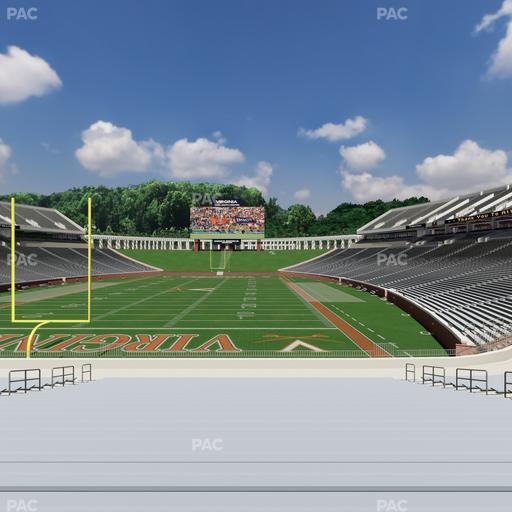 Scott Stadium - Section 115 Seat View