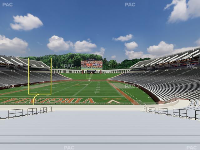Scott Stadium - Section 115 Seat View