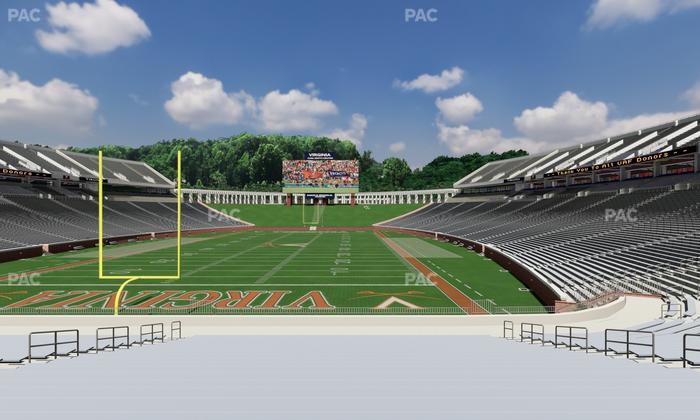 Scott Stadium - Section 115 Seat View