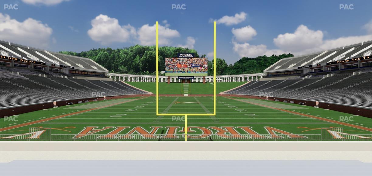 Scott Stadium - Section 116 Seat View