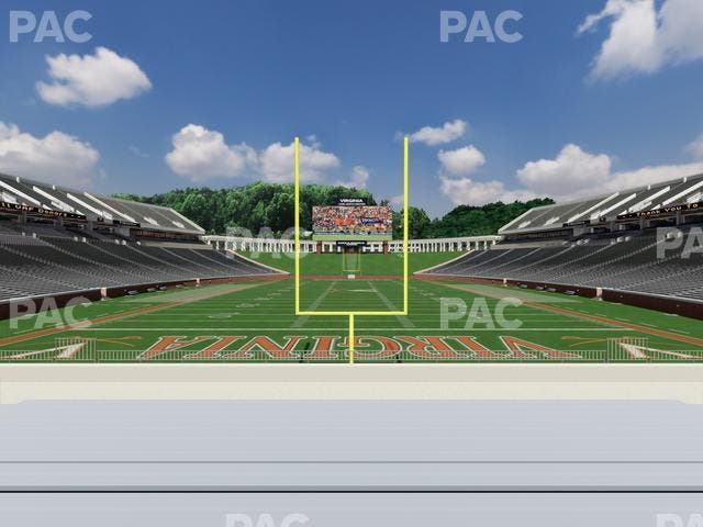 Scott Stadium - Section 116 Seat View