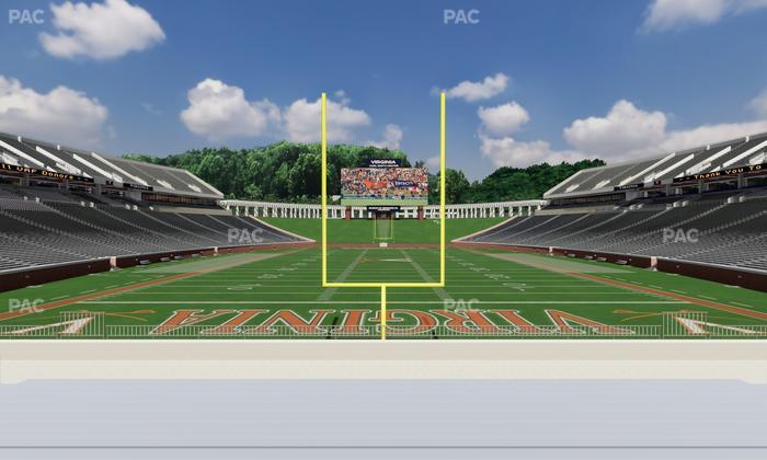 Scott Stadium - Section 116 Seat View