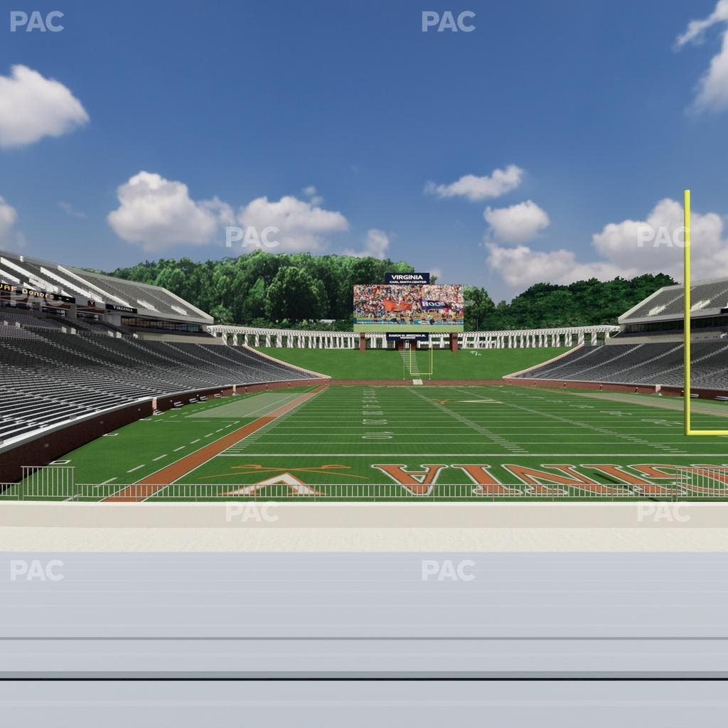 Scott Stadium - Section 117 Seat View