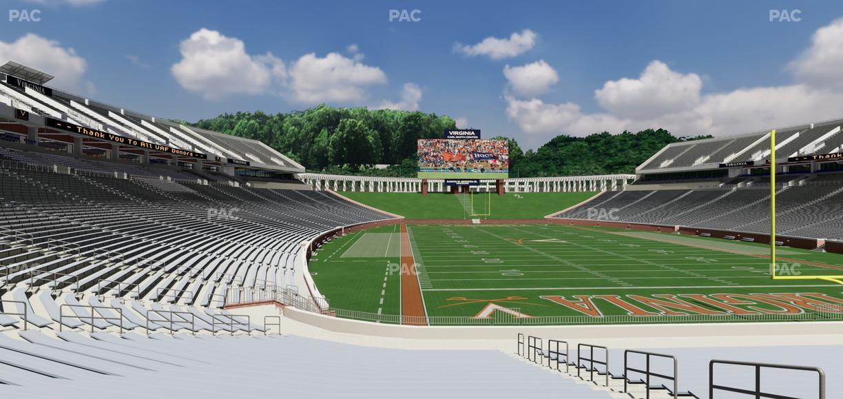 Scott Stadium - Section 118 Seat View