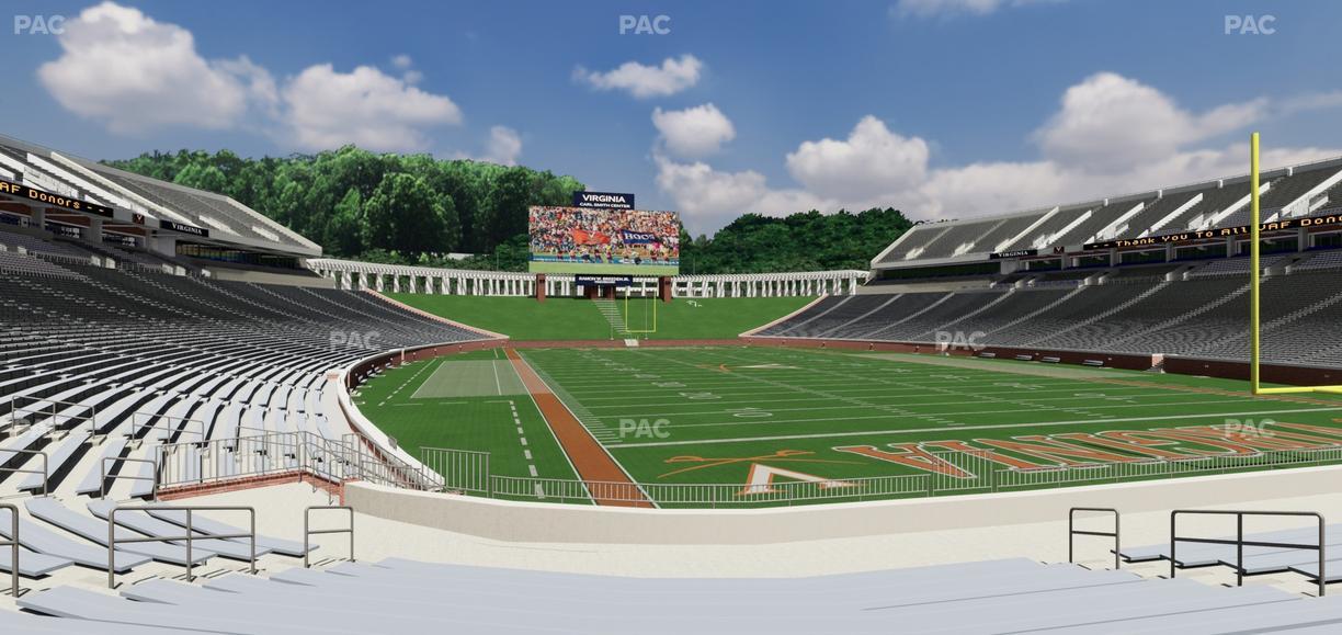 Scott Stadium - Section 118 Seat View