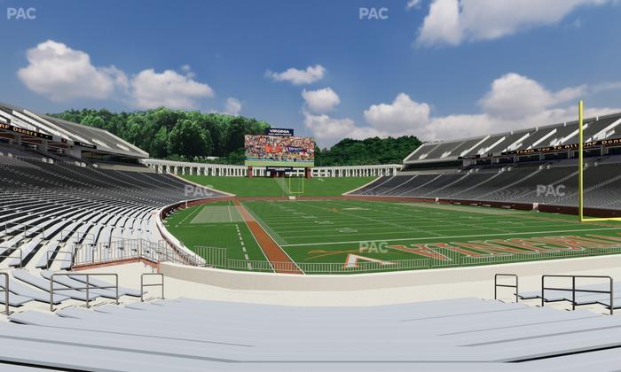 Scott Stadium - Section 118 Seat View