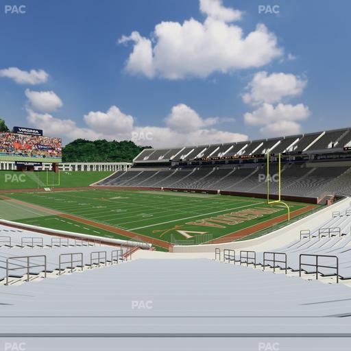 Scott Stadium - Section 119 Seat View