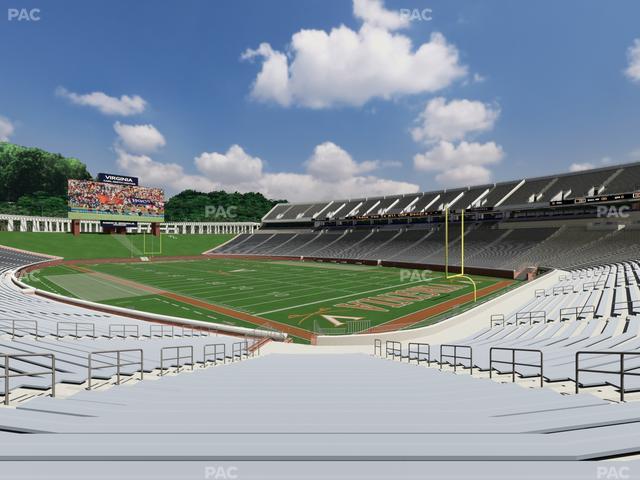Scott Stadium - Section 119 Seat View