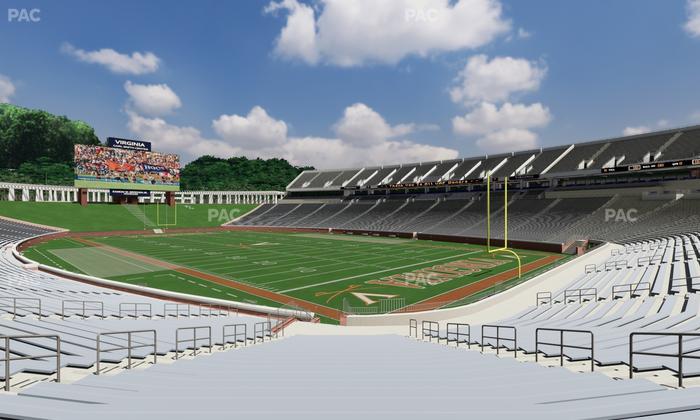 Scott Stadium - Section 119 Seat View