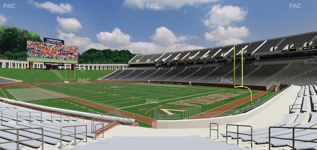 Scott Stadium - Section 119 Seat View