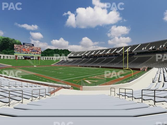 Scott Stadium - Section 119 Seat View