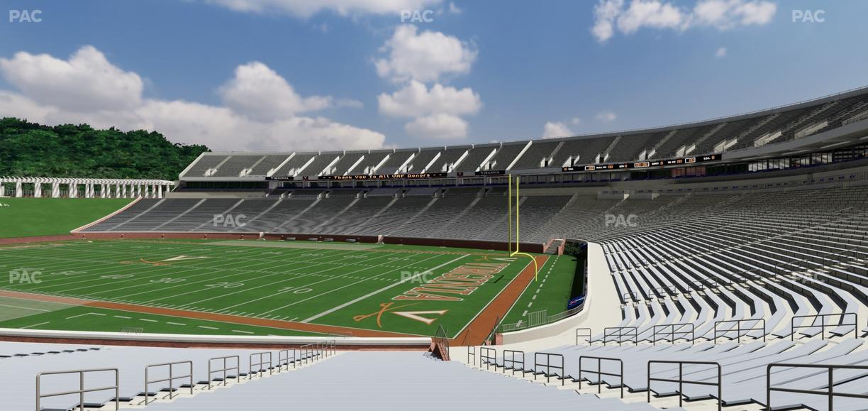 Scott Stadium - Section 120 Seat View