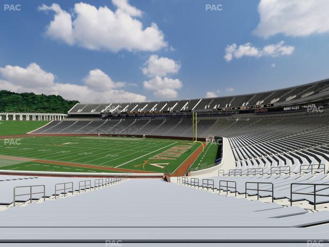 Scott Stadium - Section 120 Seat View