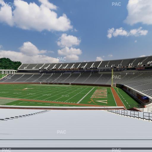 Scott Stadium - Section 121 Seat View