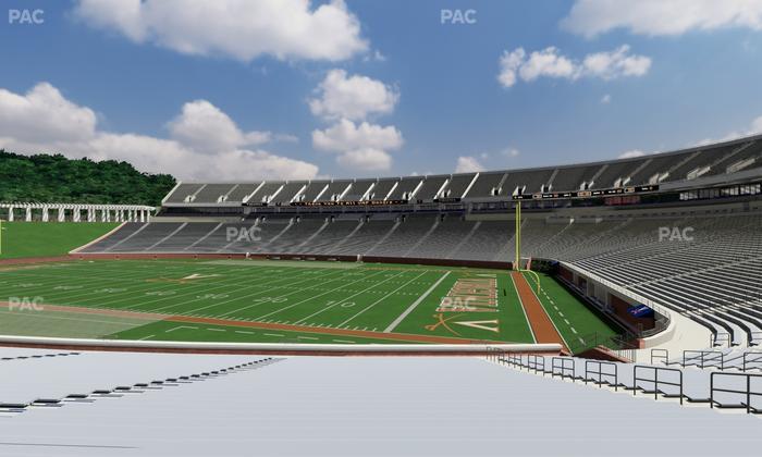 Scott Stadium - Section 121 Seat View