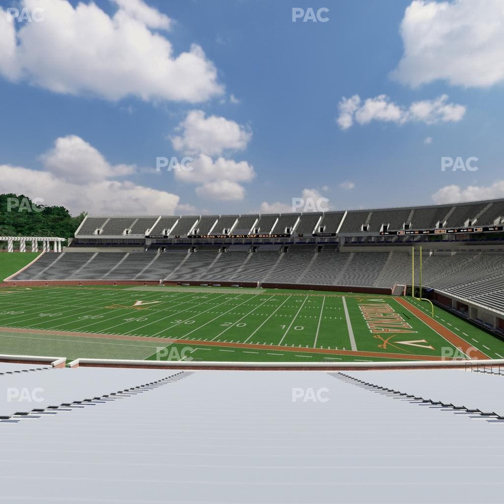 Scott Stadium - Section 122 Seat View