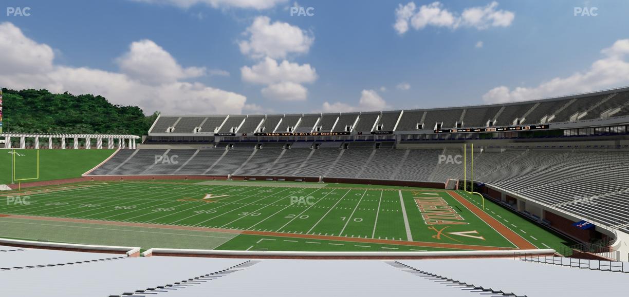 Scott Stadium - Section 122 Seat View