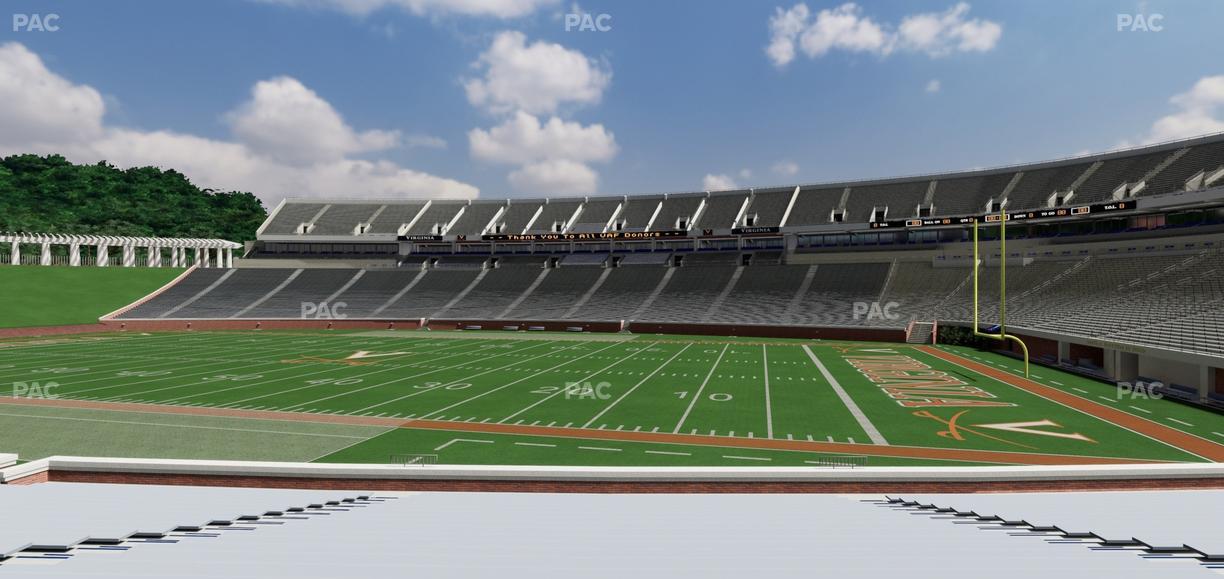 Scott Stadium - Section 122 Seat View