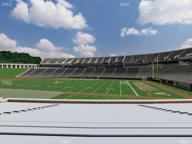 Scott Stadium - Section 122 Seat View