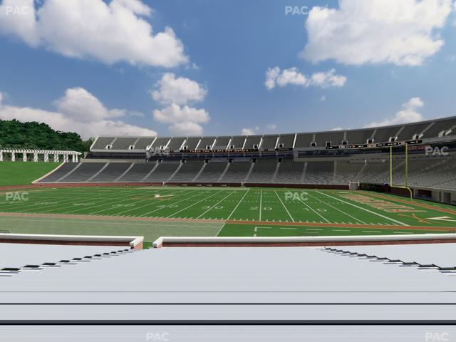Scott Stadium - Section 123 Seat View