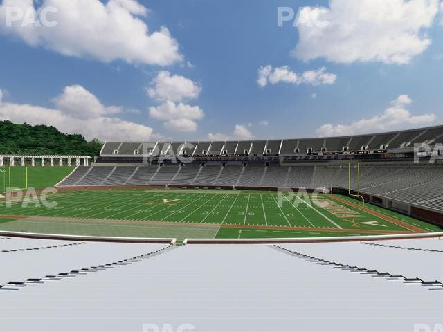 Scott Stadium - Section 123 Seat View