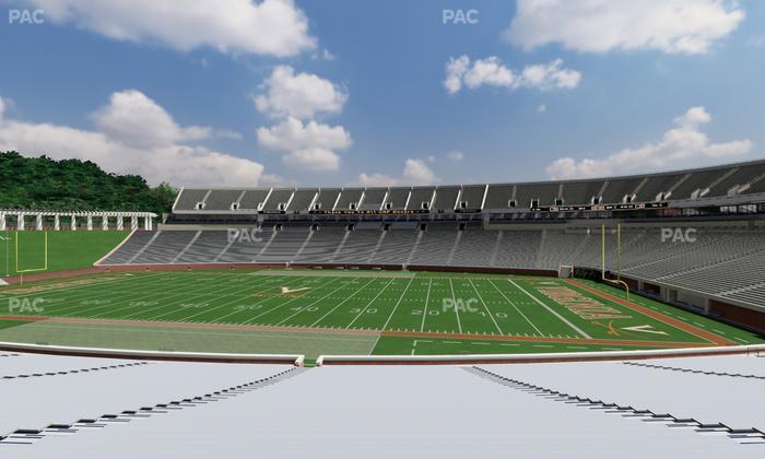 Scott Stadium - Section 123 Seat View