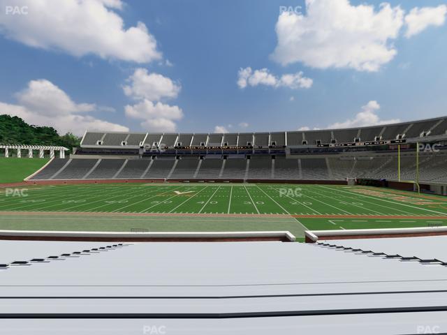 Scott Stadium - Section 124 Seat View Scott Stadium - Section 124 Seat View