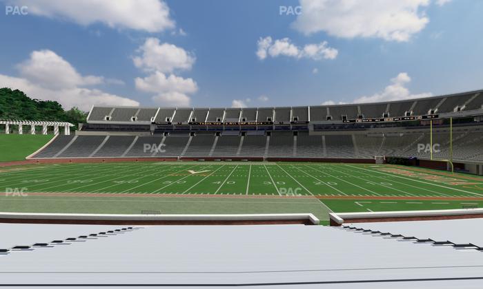 Scott Stadium - Section 124 Seat View