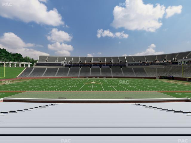 Scott Stadium - Section 125 Seat View Scott Stadium - Section 125 Seat View