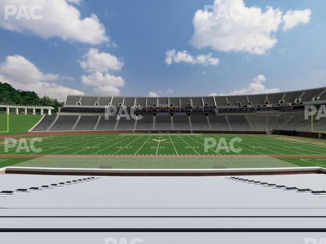 Scott Stadium - Section 125 Seat View