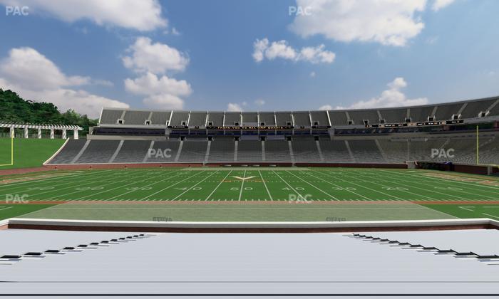 Scott Stadium - Section 125 Seat View