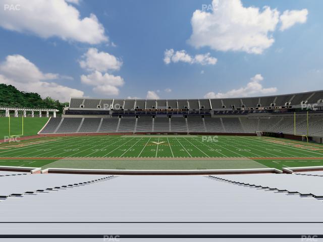 Scott Stadium - Section 125 Seat View