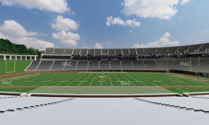 Scott Stadium - Section 125 Seat View