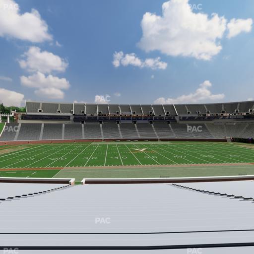 Scott Stadium - Section 126 Seat View