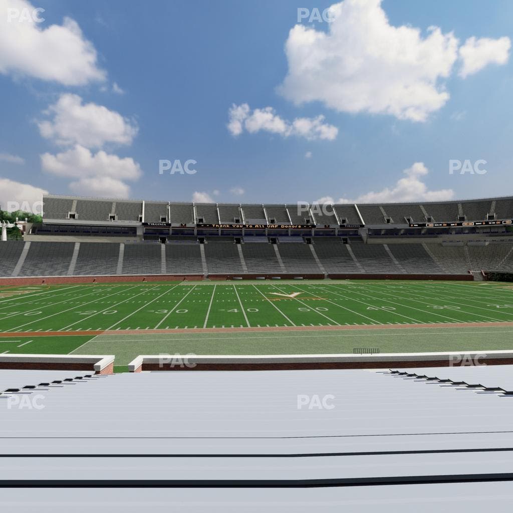 Scott Stadium - Section 126 Seat View