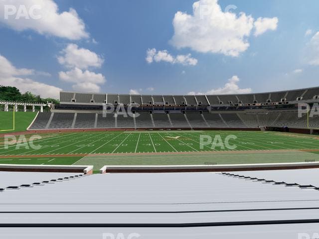 Scott Stadium - Section 126 Seat View