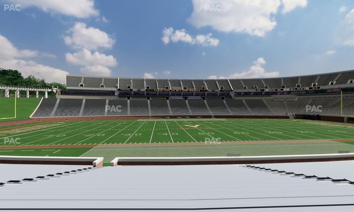 Scott Stadium - Section 126 Seat View