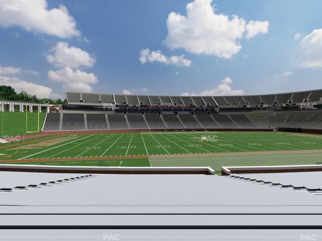 Scott Stadium - Section 127 Seat View