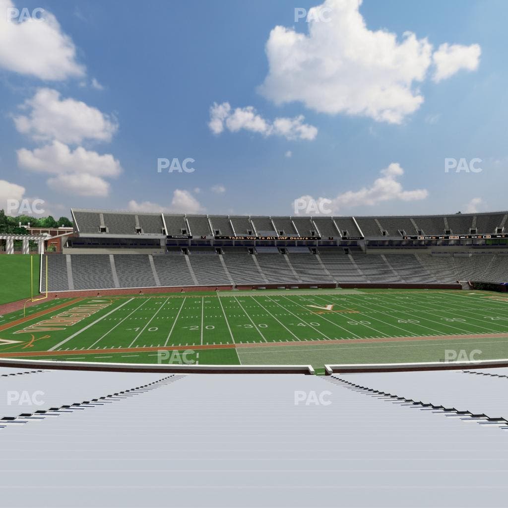 Scott Stadium - Section 127 Seat View
