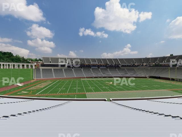 Scott Stadium - Section 127 Seat View
