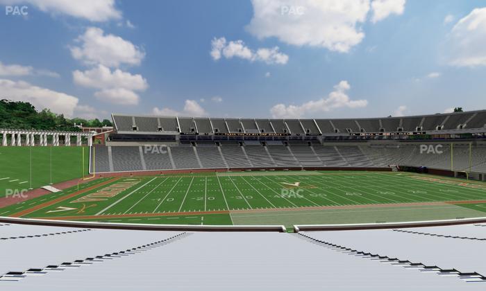 Scott Stadium - Section 127 Seat View
