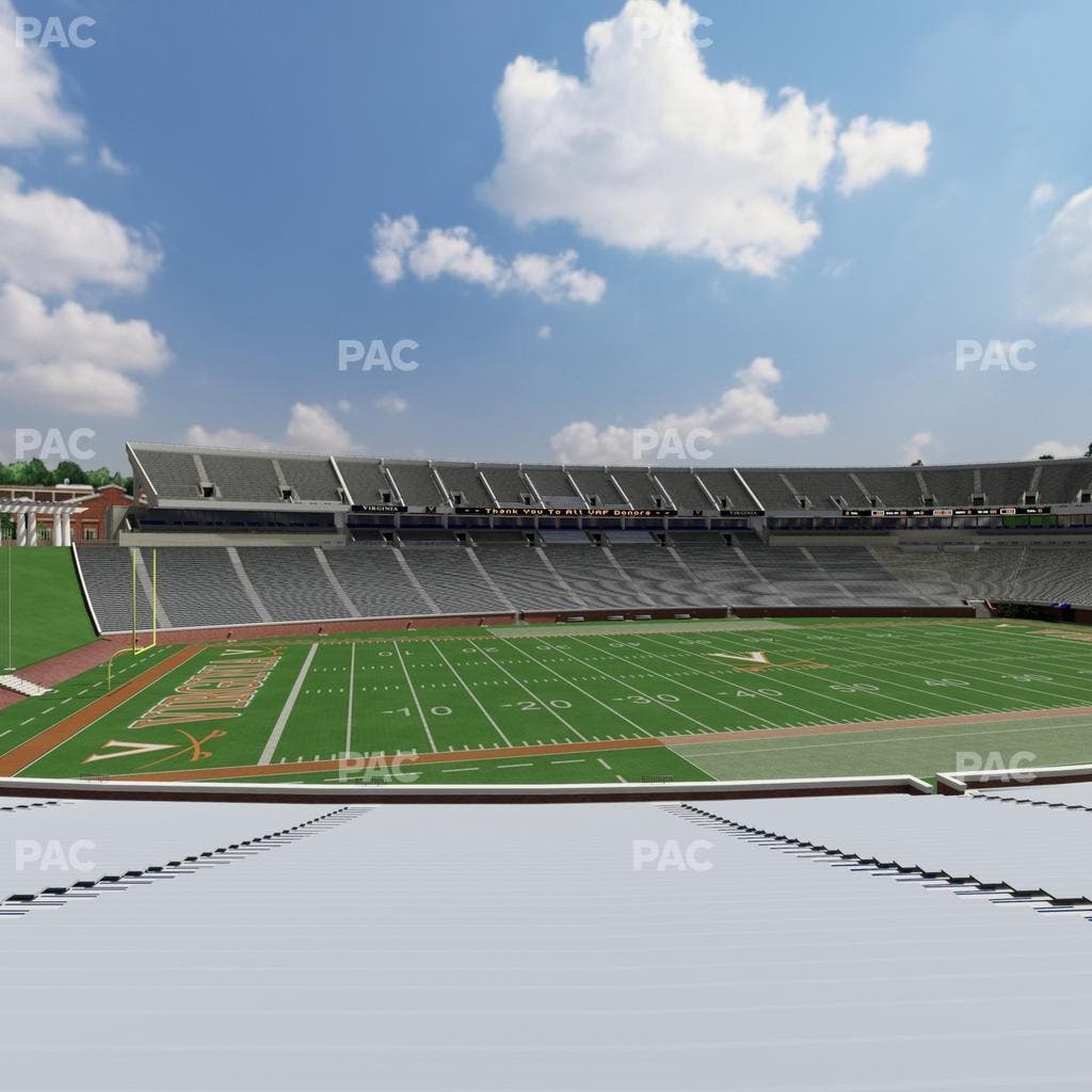 Scott Stadium - Section 128 Seat View