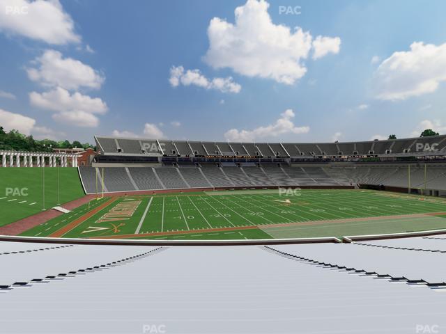 Scott Stadium - Section 128 Seat View Scott Stadium - Section 128 Seat View