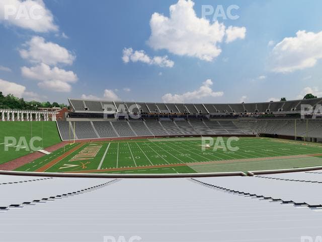 Scott Stadium - Section 128 Seat View
