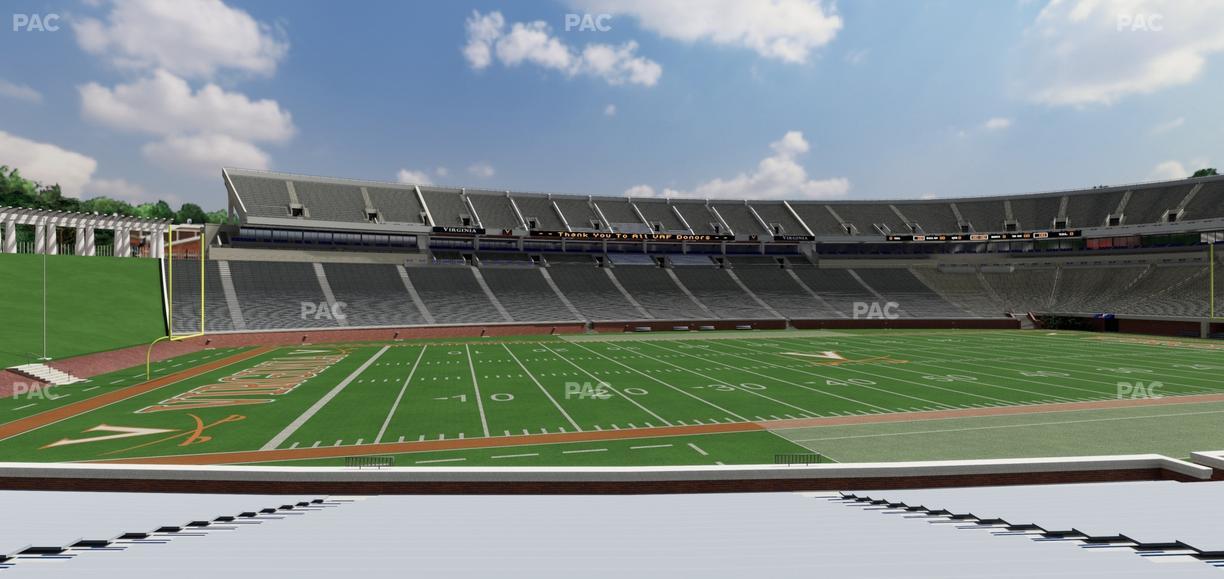 Scott Stadium - Section 128 Seat View