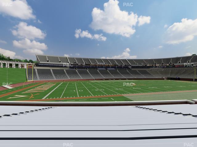 Scott Stadium - Section 128 Seat View
