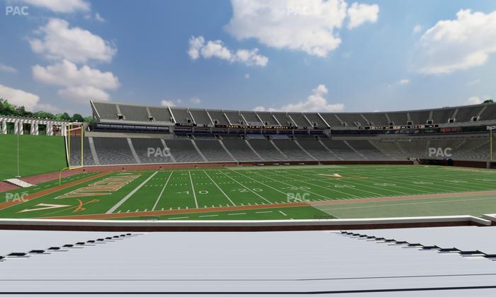 Scott Stadium - Section 128 Seat View
