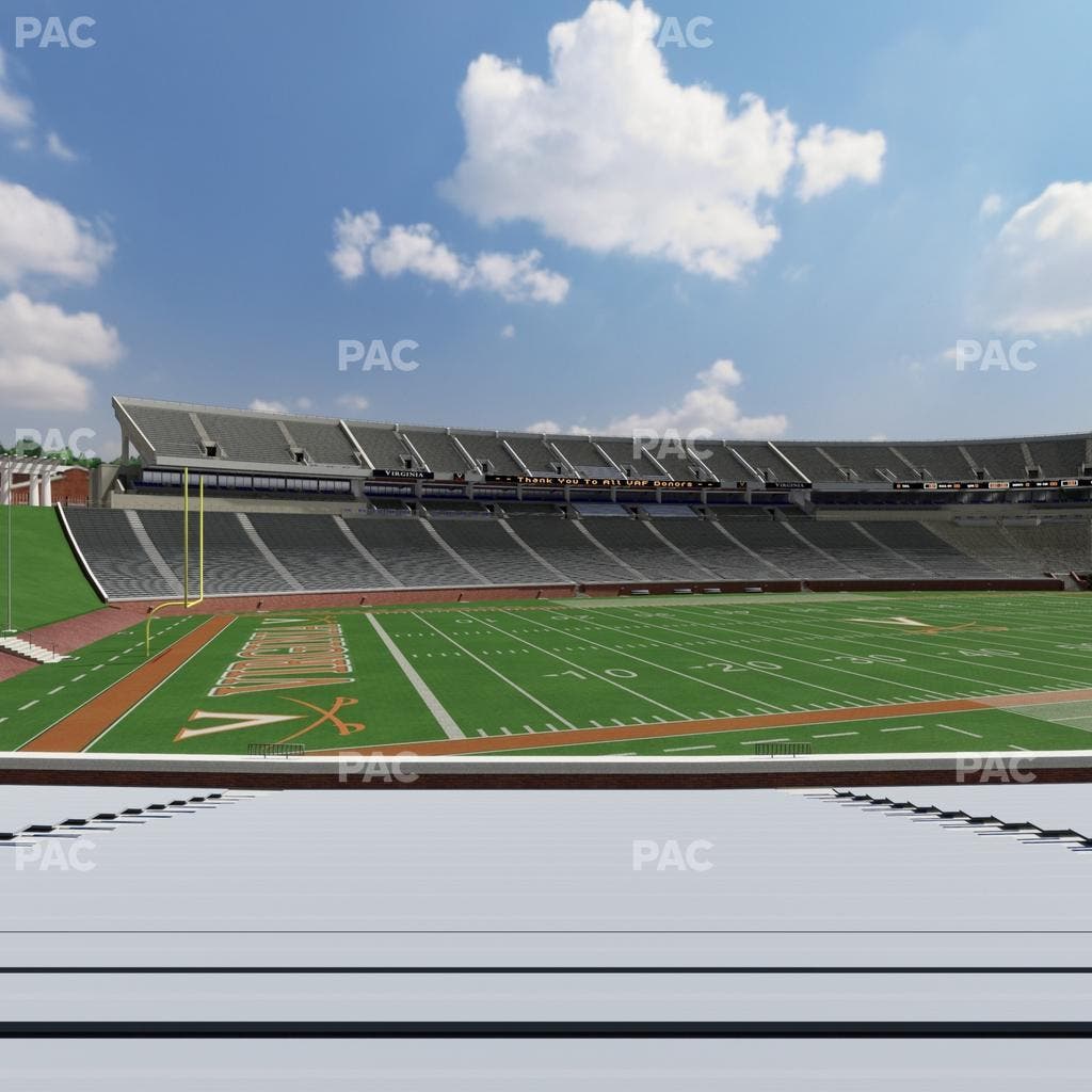Scott Stadium - Section 129 Seat View