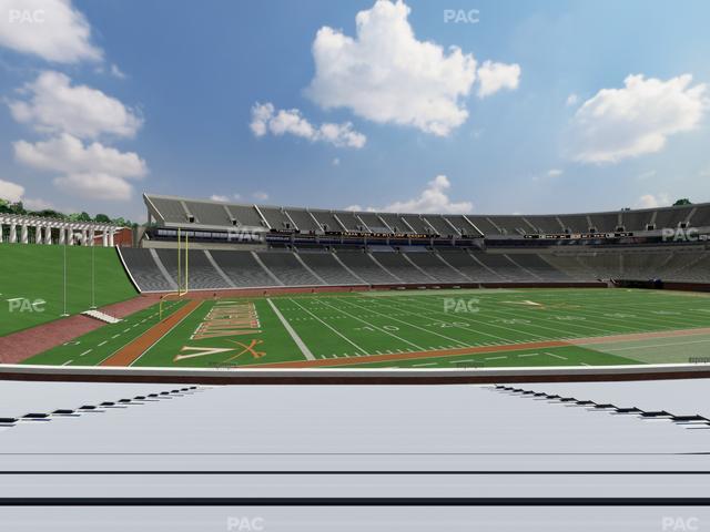 Scott Stadium - Section 129 Seat View Scott Stadium - Section 129 Seat View