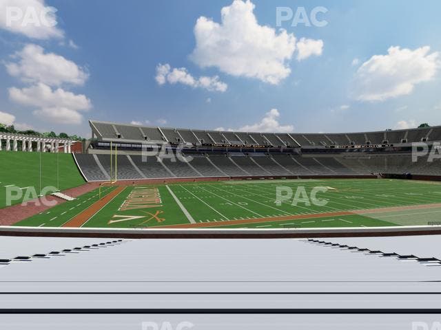 Scott Stadium - Section 129 Seat View